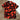 Black Orange Flower Print Shirt for Boy