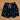 Black Printed Two Piece Sets for Boys