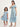 Flowe Printed Mother And Daughter Dress