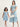 Flowe Printed Mother And Daughter Dress