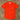 orange embroidered boys mandarin collar shirt