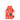 Chistmas Print Warm Orange Kids Apron