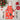 Chistmas Print Warm Orange Kids Apron