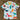 Dinosour Printed Ivory Shirt for Boys