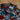 Red Blue Printed Co Ord Set for Boys