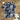 Grey Navy Printed Co Ord Set for Boys