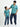 Blue Father and Son Matching Shirts