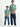 Printed Green Father & Son Shirt