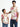 Pink Printed Matching Dad and Son Shirts