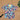 Flower Print Blue Purple Shit for Boys