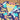 Flower Print Blue Purple Shit for Boys