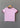 LA Blush Rib Pink T Shirt For Girl