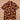 Boys Electric Palm Tree Printed Shirts Rust Orange