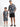 Grey Navy Blue Colored Father and Son Matching Shirts