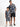 Grey Navy Blue Colored Father and Son Matching Shirts