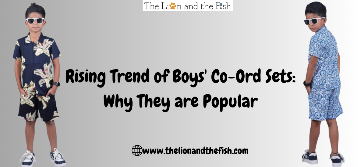 Boy Core Set Rising Trend of Boys' Co-Ord Sets: Why They are Popular