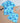Boys & Girls Unisex Tropical Flower Printed Shirt & Short Co-Ord Set Sky Blue
