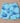 Boys Tropical Flower Printed Short Sky Blue