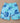 Boys Tropical Flower Printed Short Sky Blue