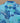 Boys & Girls Unisex Tropical Flower Printed Shirt & Short Co-Ord Set Sky Blue