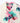 Boys Artsy Watercolour Floral Printed Shirt Multi Colour