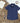 Boys Leopard Print Shirt Navy Blue