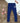 GG Space Blue Track Pants For Kid Girl