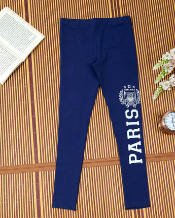 Paris Solid Berry Blue Track Pant
