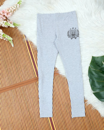 GG Cloud Grey Track Pants For Baby Girl