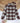 Boys Tartan Checked Shirt Rustic Brown