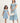 Flowe Printed Mother And Daughter Dress
