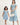 Flowe Printed Mother And Daughter Dress