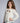 Girls Embroidered Balloon Sleeve Top Ivory Floral
