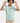 Boys Striped Resort Shirt with T-Shirt Set Mint Green