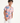 Boys Tropical Flower Printed Shirt Dusty Pink