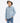 Boys Full Sleeve Cartoon Patch Shirt Light Denim Blue
