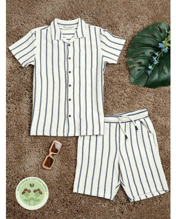 Striped Two Piece Sets for Boys 