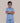 Boys Jaipuri Printed Shirt & Shorts Co-Ord Set Blue White