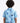 Dolphine Print Aurora Blue Shirt
