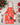 Chistmas Print Warm Orange Kids Apron