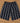 Navy White Striped Shorts for Kids