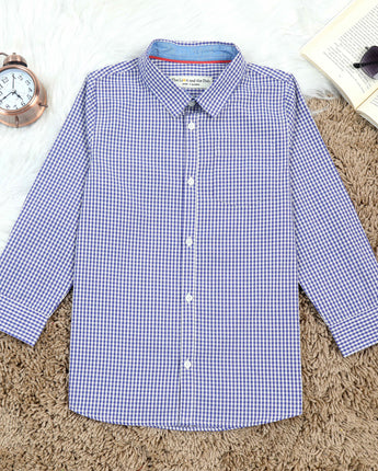 Checked Full Sleeve Shirts for Boy