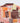 Boys Mosaic Printed Shirt Bright Orange
