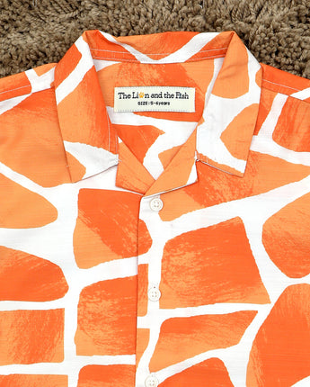 Zaraffah Orange Shirt