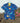 Boys Dinosaur Printed Shirt & Short Co-Ord Set Navy Blue