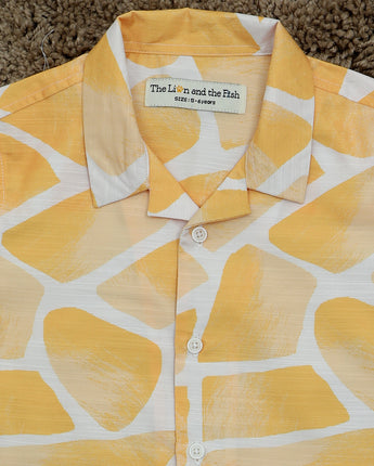 Zaraffah Yellow Shirt