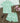 Boys Zaraffah Printed Shirt & Short Co-Ord Set Pastel Green