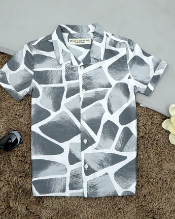 Zaraffah Grey Shirt