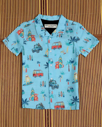 Cartoon Printed Shirts for Boys