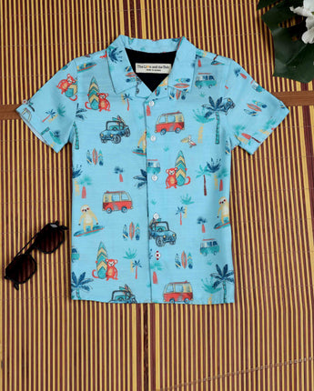 Cartoon Printed Shirts for Boys